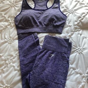 Gum shark purple workout set